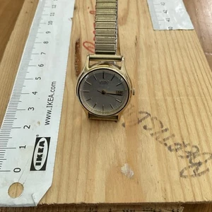 Seiko Quartz 2J Watch 4302-0019 Date Japan Speidel Band - Picture 1 of 8
