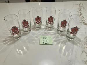 6 Stroh's Brauerei Vintage Gläser Historisches Bier Made in Germany 0,25L Löwenlogo - Bild 1 von 11