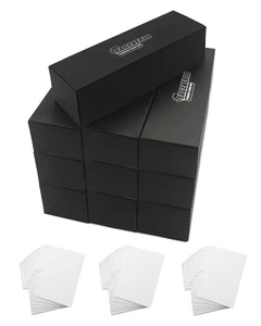 Trading Card Storage Box with Dividers, 10 Count Cardboard Collector Boxes fo... - Picture 1 of 6