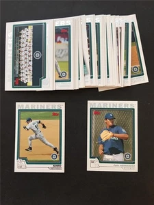2004 Topps Seattle Mariners Team Set With Traded 31 Cards Felix Hernandez RC - Bild 1 von 1