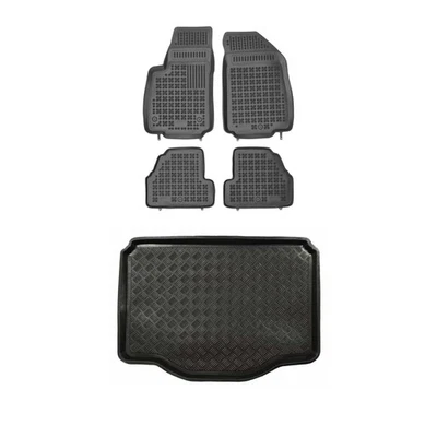 Rezaw-Plast Car Mats for Chevrolet Trax 2013-2022 PE Cargo Mat Tailored Set Blk Foto 1 de 4