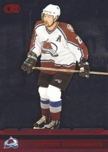2002-03 Pacific Heads Up Hockey Red #30 Peter Forsberg 41/80
