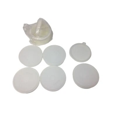 Tupperware Hamburger Keeper with Press and Plastic Discs to separate patties - Image 1 of 3