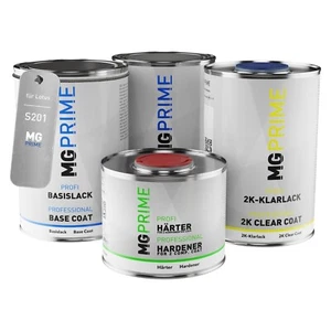 Autolack Dose Set für Lotus S201 Hethel Yellow Grund Basis 2K Klarlack 3,5L - Bild 1 von 8