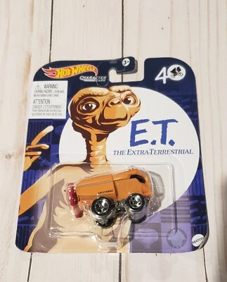 2022 Hot Wheels Character Car E.T. The Extra-Terrestrial 40th Anniversary Mattel - Image 1 of 2