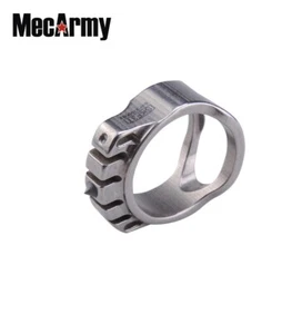 SKF3T Titanium Tactical Ring and Bottle Opener, L, size 12 - Picture 1 of 10
