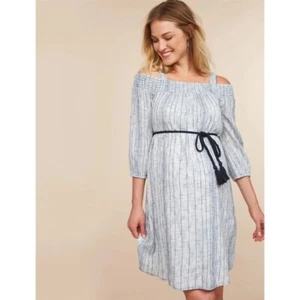 Jessica Simpson Maternity Cold Shoulder Dress NWT Small S - Picture 1 of 9
