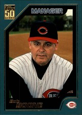 2001 Topps Traded Baseball #T145 Bob Boone MG