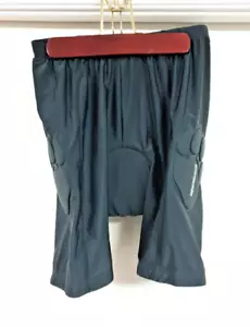 Muddyfox Muddy Fox Black Padded MTB Cycling Lycra shorts . Size Large - New - Picture 1 of 7