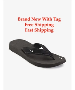 Brand New NIKE CELSO THONG BLACK FLIP FLOP WOMEN Size 5-11 -SHIPS SAME DAY - Picture 1 of 43