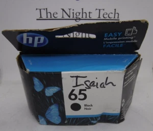 HP 65 (N9K02AN) Black Noir Ink Cartridge - Picture 1 of 7