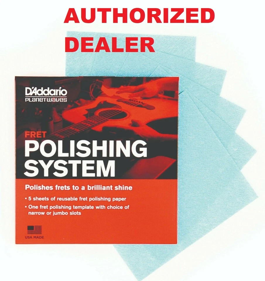 Fret Polishing System D'Addario Planet Waves PW-FRP  - Image 1 of 4