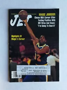 Jet Magazine November 25, 1991 - Magic Johnson HIV Virus Los Angeles Lakers - Foto 1 di 1