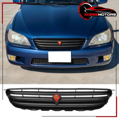 For 01-05 Lexus IS300/IS200 Altezza Style Front Bumper Grill Cover Unpainted ABS - Image 1 of 4