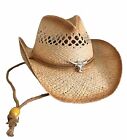 Milani 100% Straw Cowboy Hat(#ST-052)