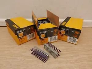 3 x 540 DEWALT DRS18100 25 MM ELEKTRIKER ISOLIERTE KRONENHEFTKLAMMERN FÜR DCN701 - Bild 1 von 1