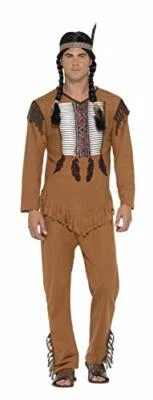 Smiffys Native American Inspired Warrior Costume - Image 1 of 3