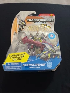 Transformers Prime STARSCREAM Beast Hunters Deluxe Class Decepticon Hasbro New - Picture 1 of 8