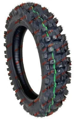 Duro 80/100-12 Tire Rear DM1154 Dirt Bike MX KLX110 CRF110 TTR110 65SX YZ65 - Image 1 of 4