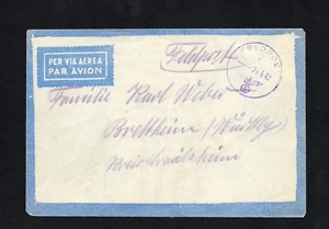 WW2 Feldpostbeleg Afrikakorps DAK Schützen Rgt. 361 Nordafrika - Bild 1 von 2