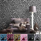 10M Modern Animal Leopard Matt Waterproof Embossed Textured PVC Wallpaper Roll