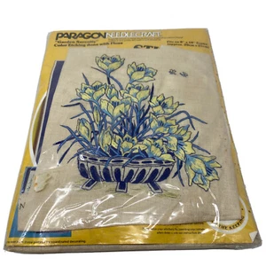 vintage unopen Paragon Needlecradt Garden Serenity - Picture 1 of 9