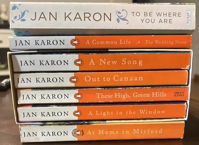 Jan Karon The Mitford Series Books 1-6 Volumes Penguin Softcover + 1. Lot Of 7 - Imagem 1 de 4