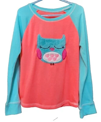 Conjunto de pijama de búho polar colorido Justice para niñas talla M (7/8) Foto 1 de 2