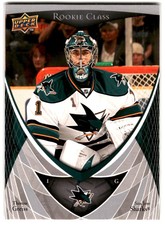 2007-08 Upper Deck Class Box Set Thomas Greiss Rookie #29 San Jose Sharks