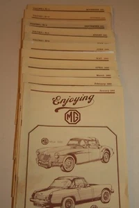 MG Car Magazines. 1981 January to November. Joblot. Bundle. 11 issues - Picture 1 of 15