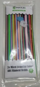Ricariche Filamento PLA 2,85mm Confezione 24 Colori per Penna Stampa 3D 3Doodler Crea - Foto 1 di 4