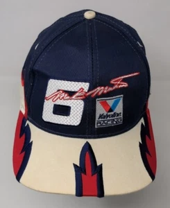 Vintage Nascar Valvoline Racing Mark Martin #6 Logo Flame Snapback Hat Cap 90s - Picture 1 of 7