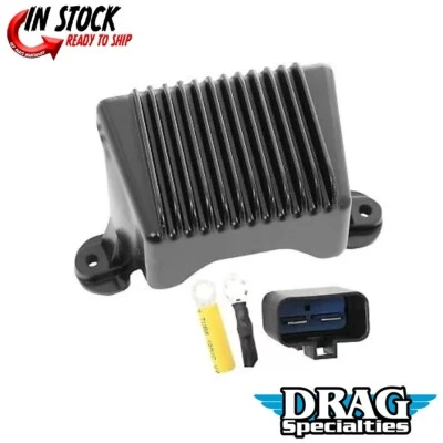 Regulador de estado sólido Drag Specialties 2112-0789 negro para 99-01 Touring Foto 1 de 3