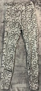 Avia Womens Snakeskin High Rise Full Length Athletic Legging Yoga Pocket Size XS - Picture 1 of 11