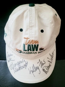 Kelley LAW Team Canada 2002 Winter Olympics Women's Curling SIGNED Hat Salt Lake - Picture 1 of 4