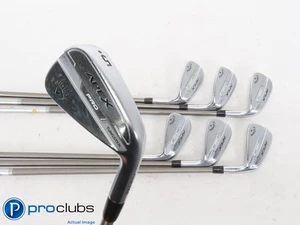 Callaway '21 APEX PRO 5-PW,AW IRON SET Steelfiber Stiff Flex Graph +1/2" 422044 - Picture 1 of 6