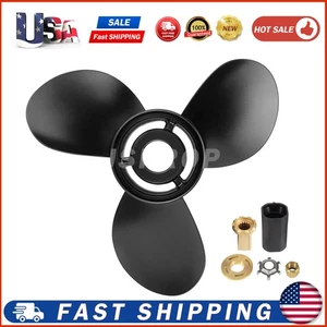 14 x 13 Aluminum Boat Propeller fit Mercury 40-140 HP RH #48-77340A45 15 Tooth - Bild 1 von 8