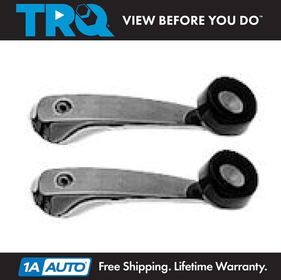 TRQ Window Crank Handle Set Pair Kit for Chrysler Dodge 250 Pickup Truck 150 Foto 1 de 3