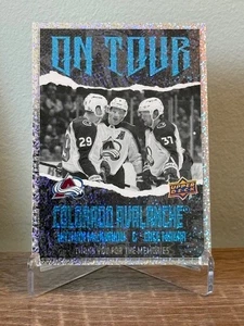 2024-25 Upper Deck Series 2 On Tour Speckled Mackinnon Makar #OT-2 Avalanche - Picture 1 of 2