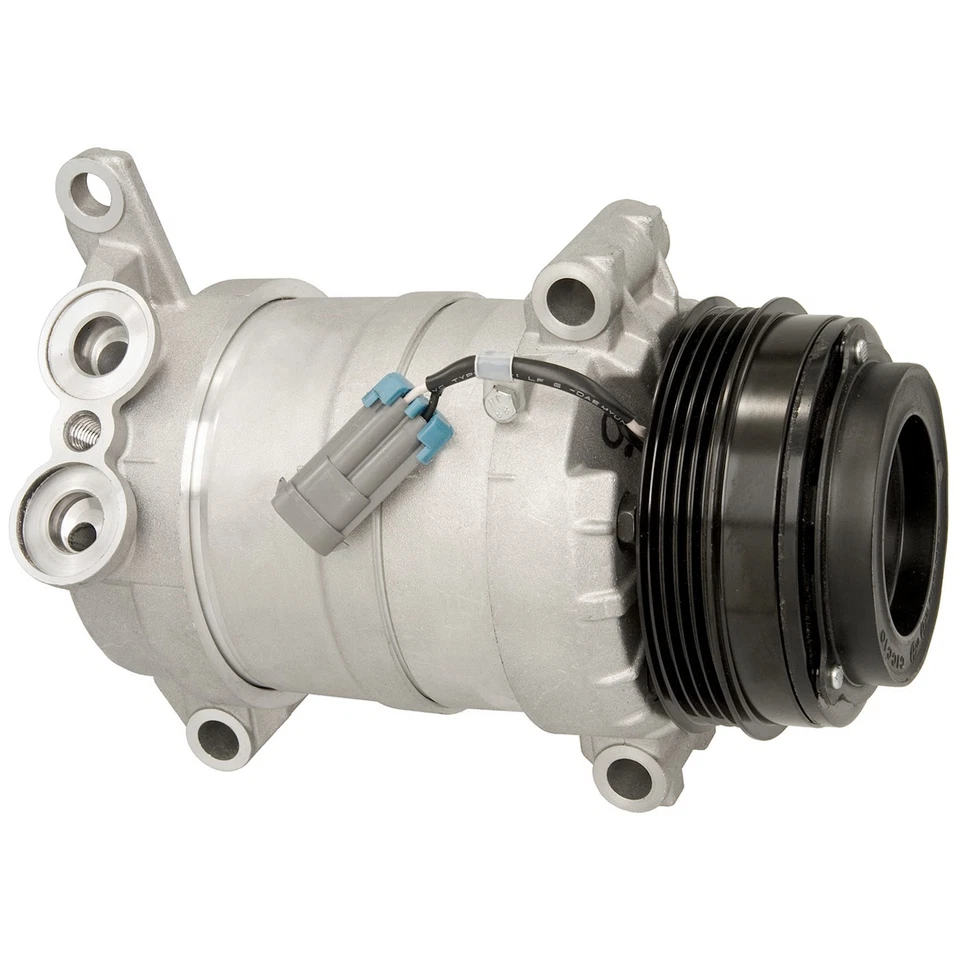 A/C AC Compressor For 00-02 GMC Yukon XL 1500 with Clutch One Bolt Hose Mounting - Image 1 of 4
