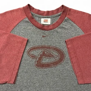 Camiseta De Colección Equipo Nike Arizona Diamondbacks Para Hombre XL Center Swoosh Algodón MLB - Imagen 1 de 5