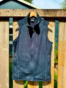 Kuhl Interceptr Blue Fleece Weste Herren Größe Small Full Zip Outdoor Wandern - Bild 1 von 8