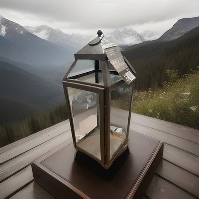 Linterna exterior para colgar decorativa Foto 1 de 3