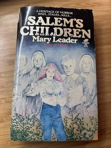 Salem's Children - Leader, Mary - Rare Horror Paperback - Foto 1 di 4