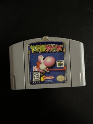 Yoshi’s Story N64 (Nintendo 64, 1998) Game Only - Tested - Image 1 of 2