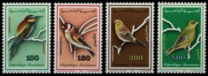 Túnez 1992 - Mi-Nr. 1246-1249 A ** - MNH - Aves / Birds - Imagen 1 de 1