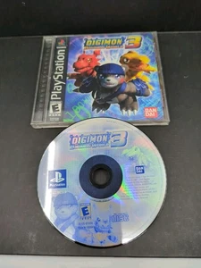 Digimon World 3 Sony PlayStation 1 PS1 Videospiel Black Label komplett mit Handbuch - Bild 1 von 7