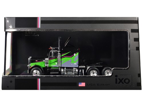 1/64 DCP LIME GREEN PETERBILT 379 DAY CAB | eBay