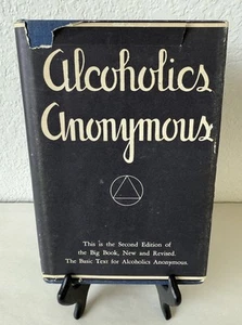 Alcoholics Anonymous 1973 2nd Edition Hardcover New & Revised 15th Print - Picture 1 of 11