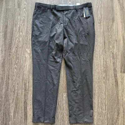 Nuevo con etiquetas Polo Ralph Lauren Traje Pantalones Para Hombres 42x32 Elástico Mezcla de Lana Franela $268 Foto 1 de 4